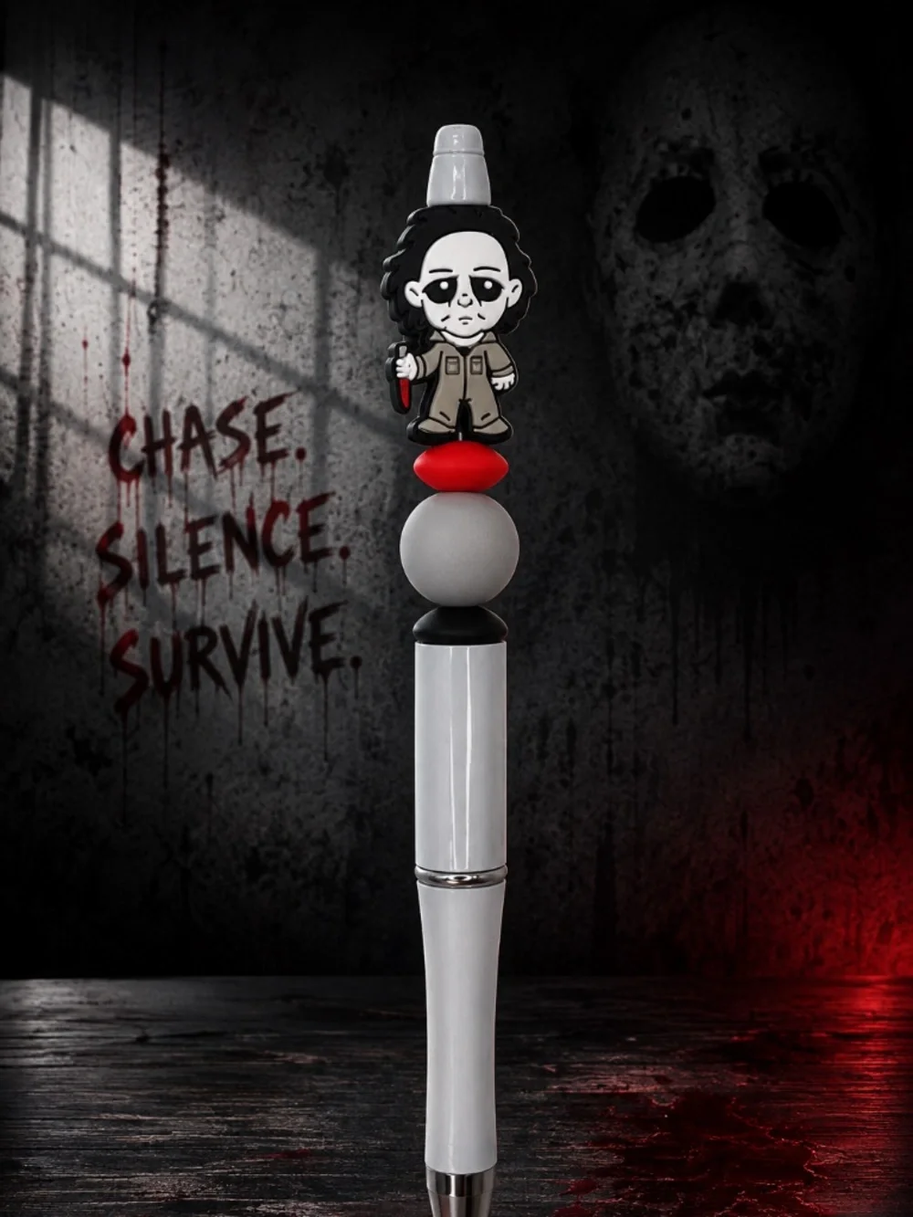Silent Stalker Beaded Pen